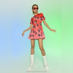 NWT- Blackmilk Sailor Mars Evil Tee Dress Pretty Guardian - sz S